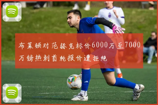 布莱顿对范赫克标价6000万至7000万镑热刺首轮报价遭拒绝